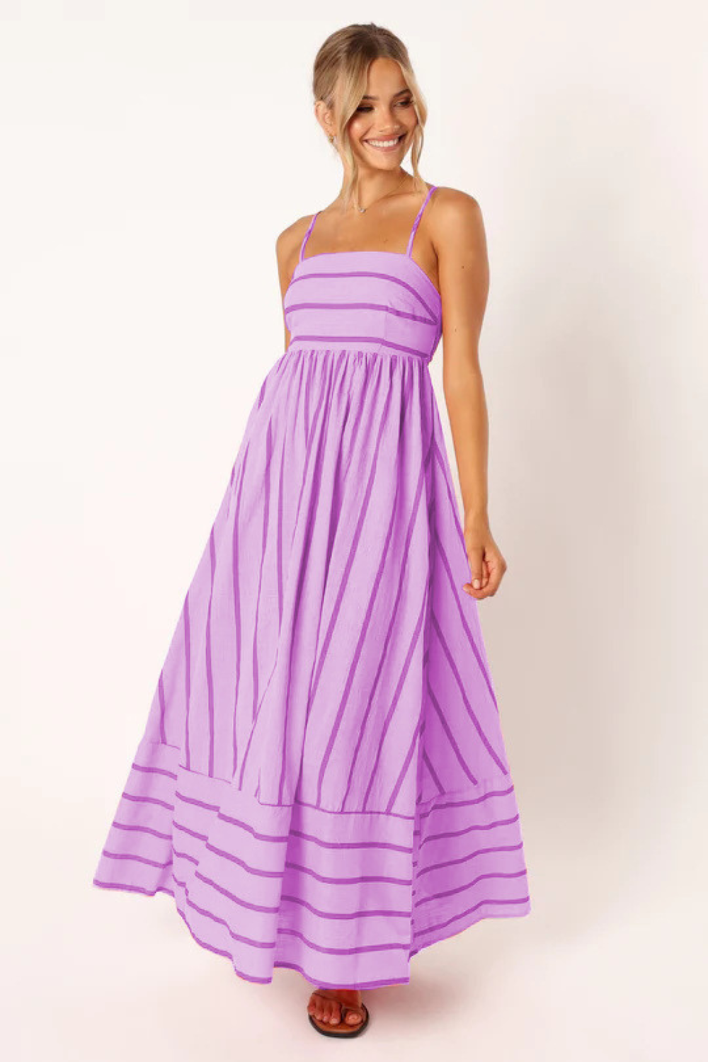 Elina Gestreepte Maxi Jurk