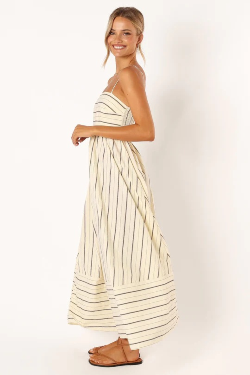 Elina Gestreepte Maxi Jurk