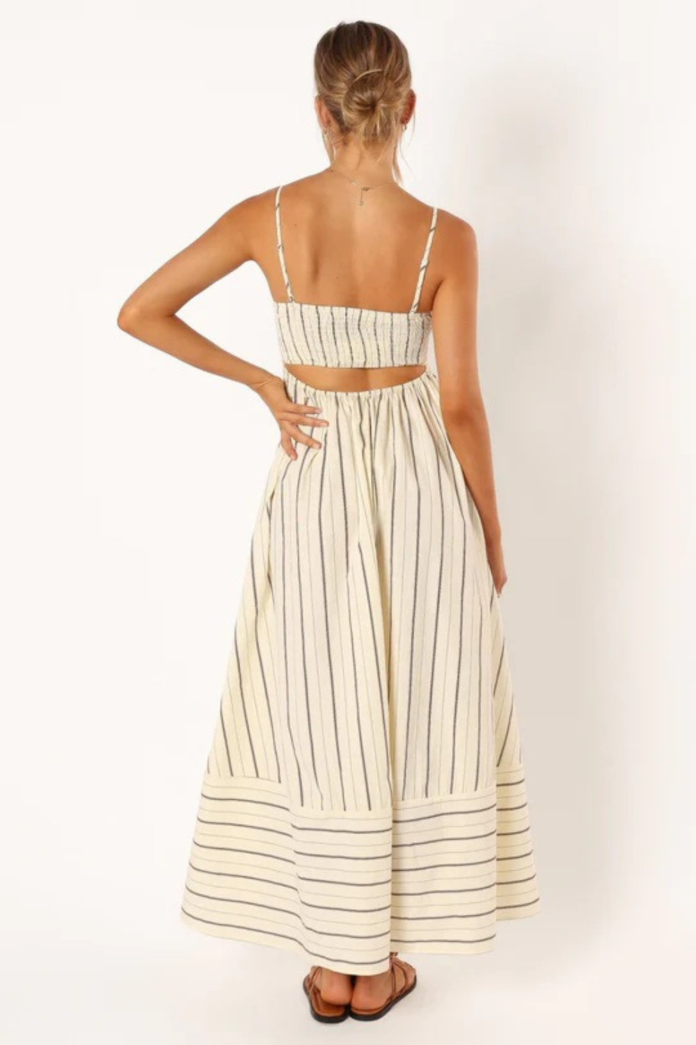Elina Gestreepte Maxi Jurk