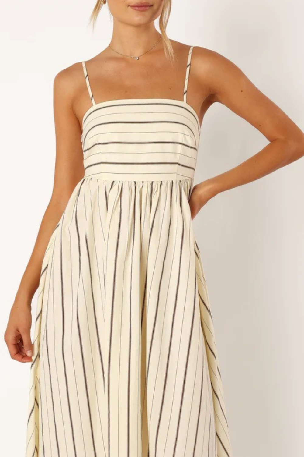 Elina Gestreepte Maxi Jurk
