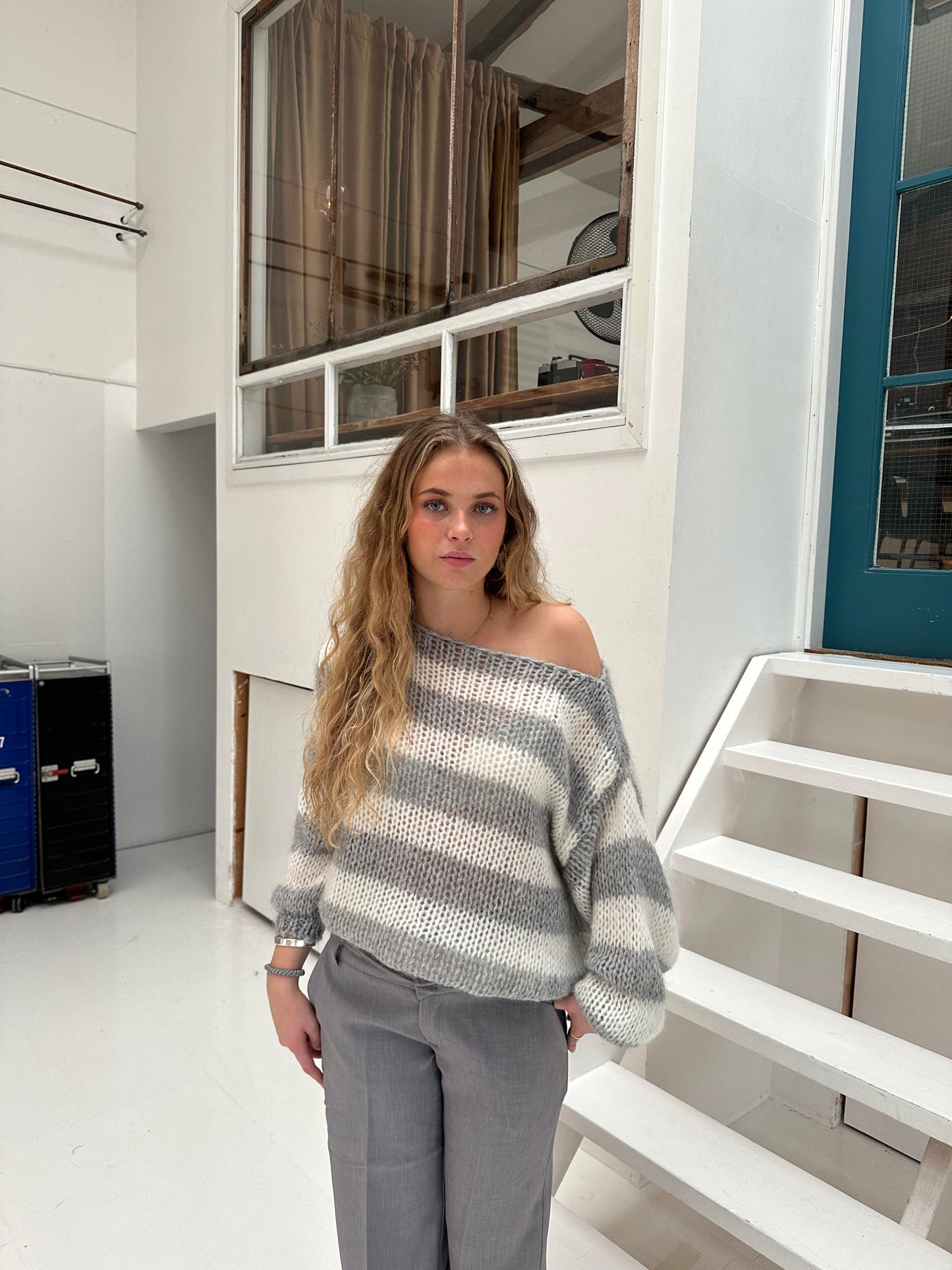 Ivy Gestreepte Sweater