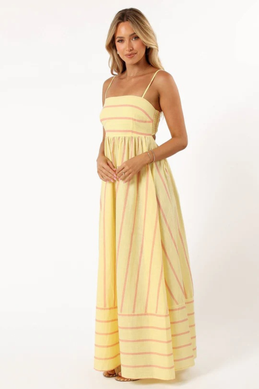 Elina Gestreepte Maxi Jurk