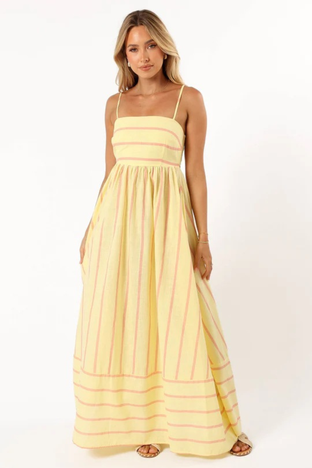 Elina Gestreepte Maxi Jurk