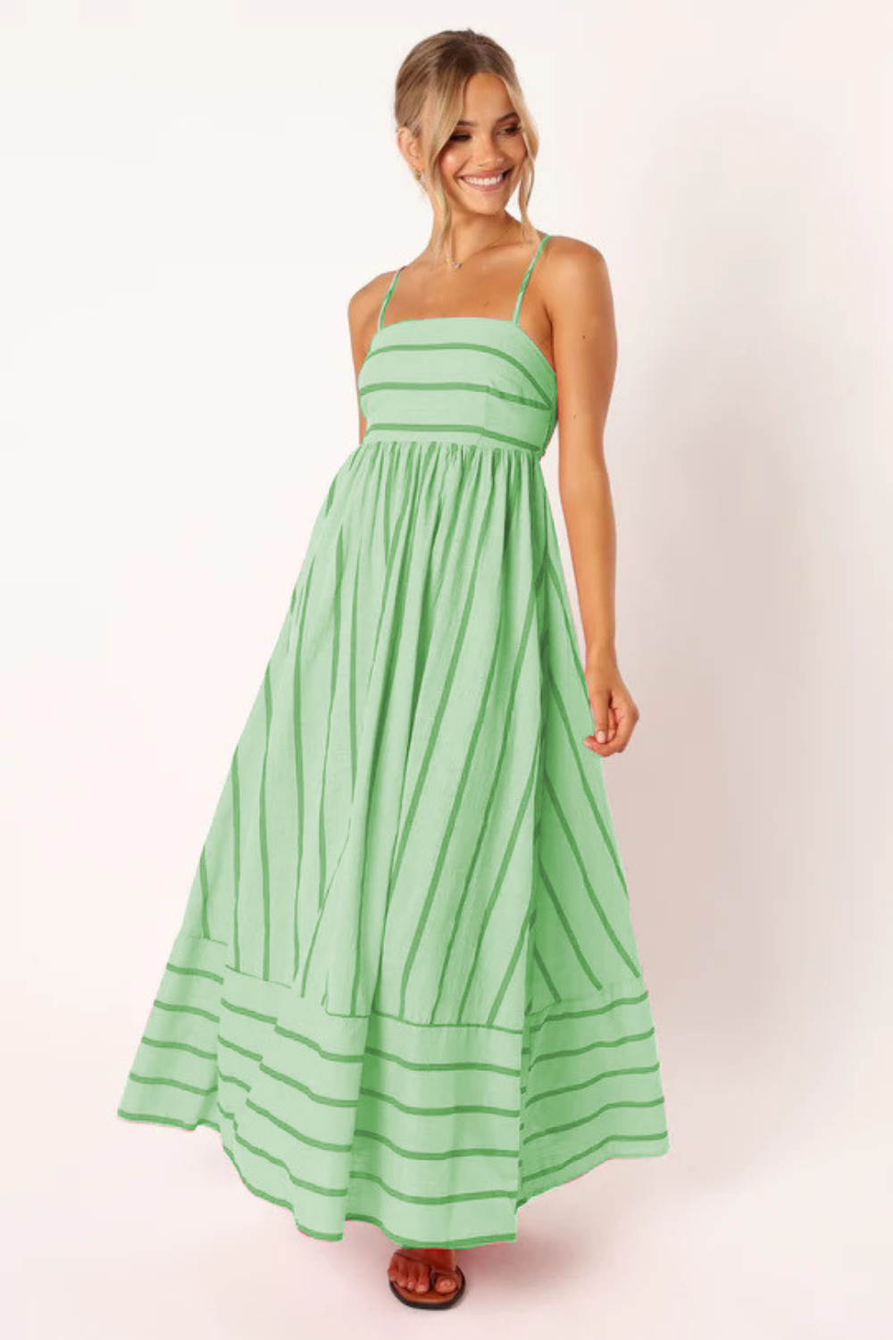 Elina Gestreepte Maxi Jurk
