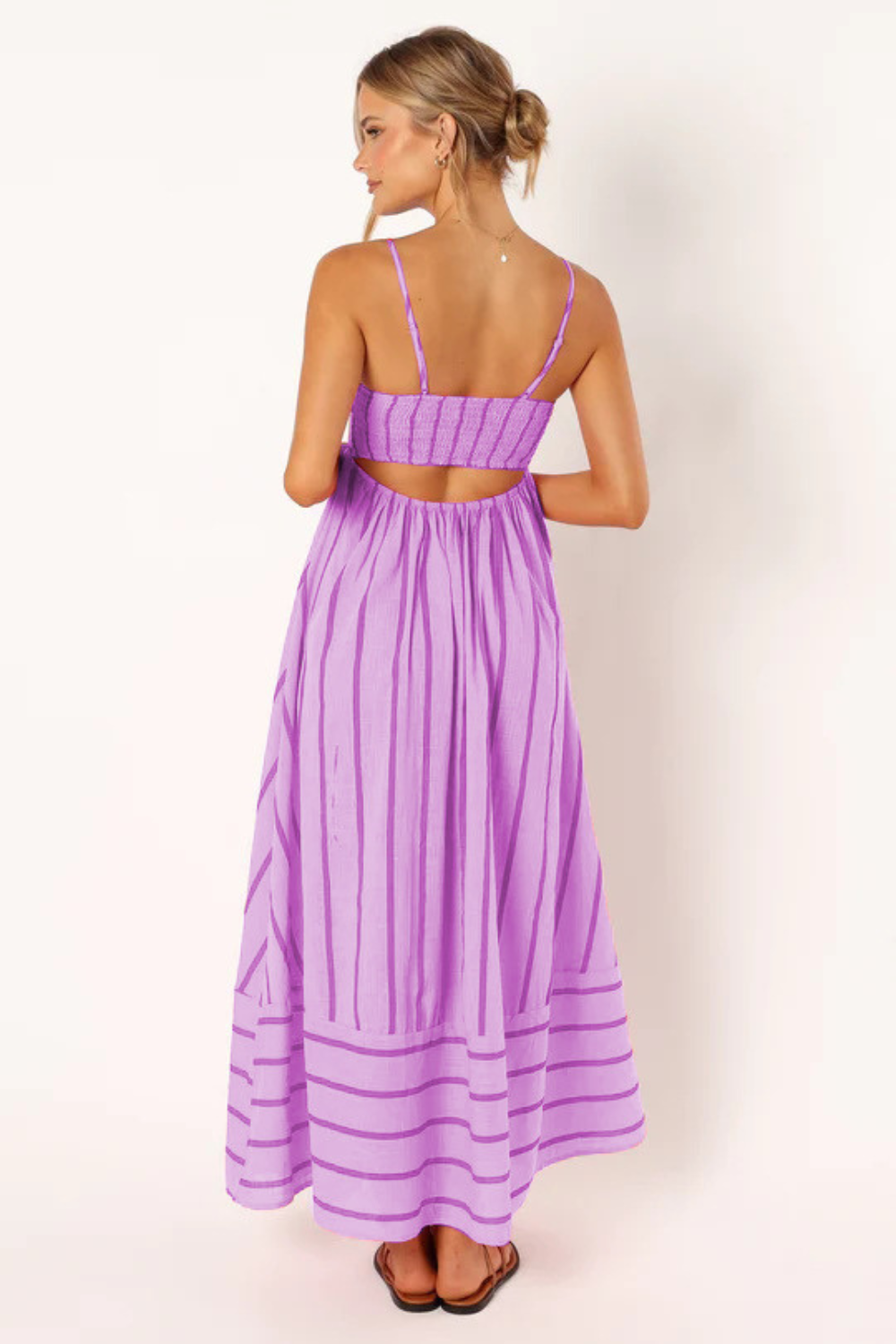 Elina Gestreepte Maxi Jurk