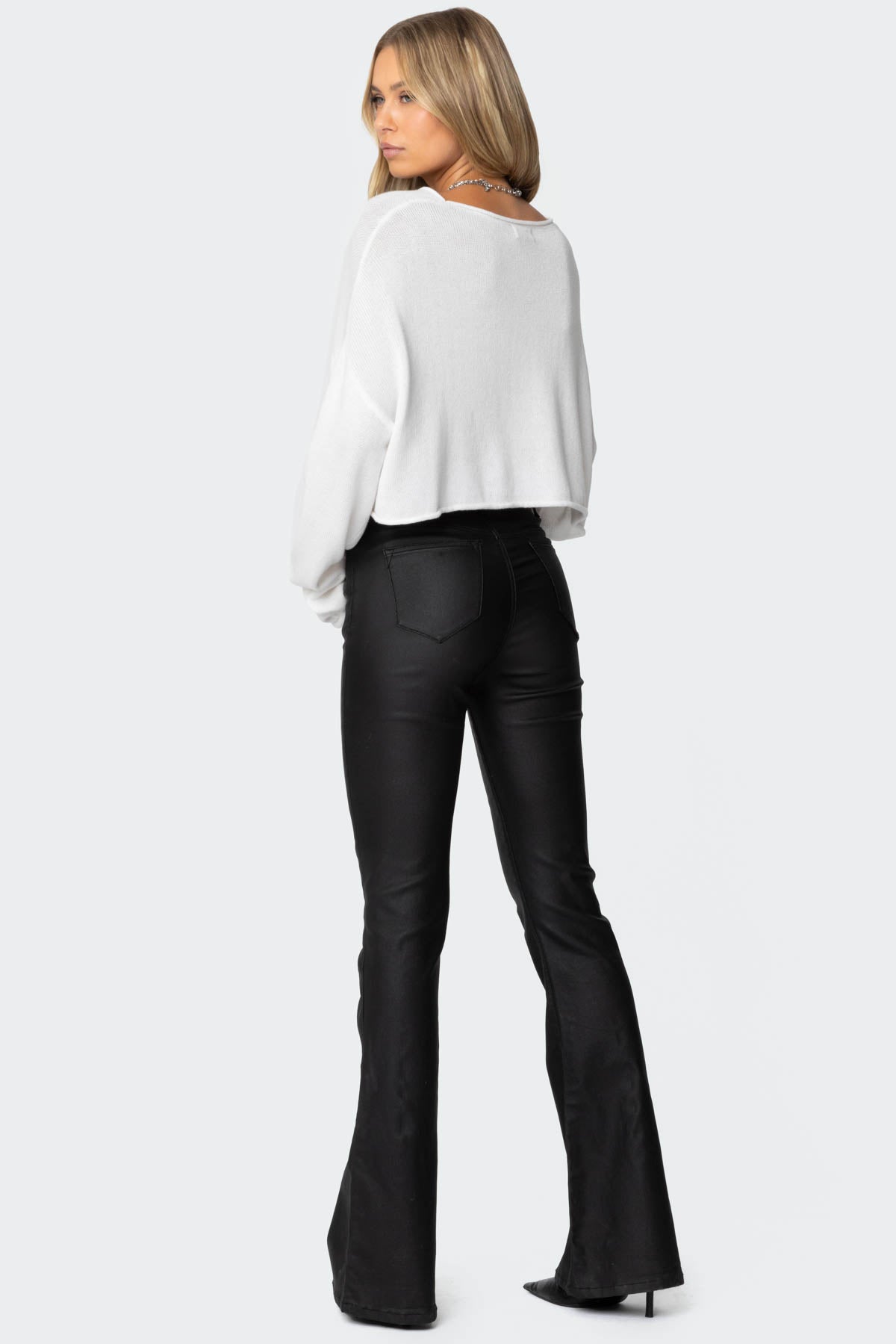 Luna Coated Jeans