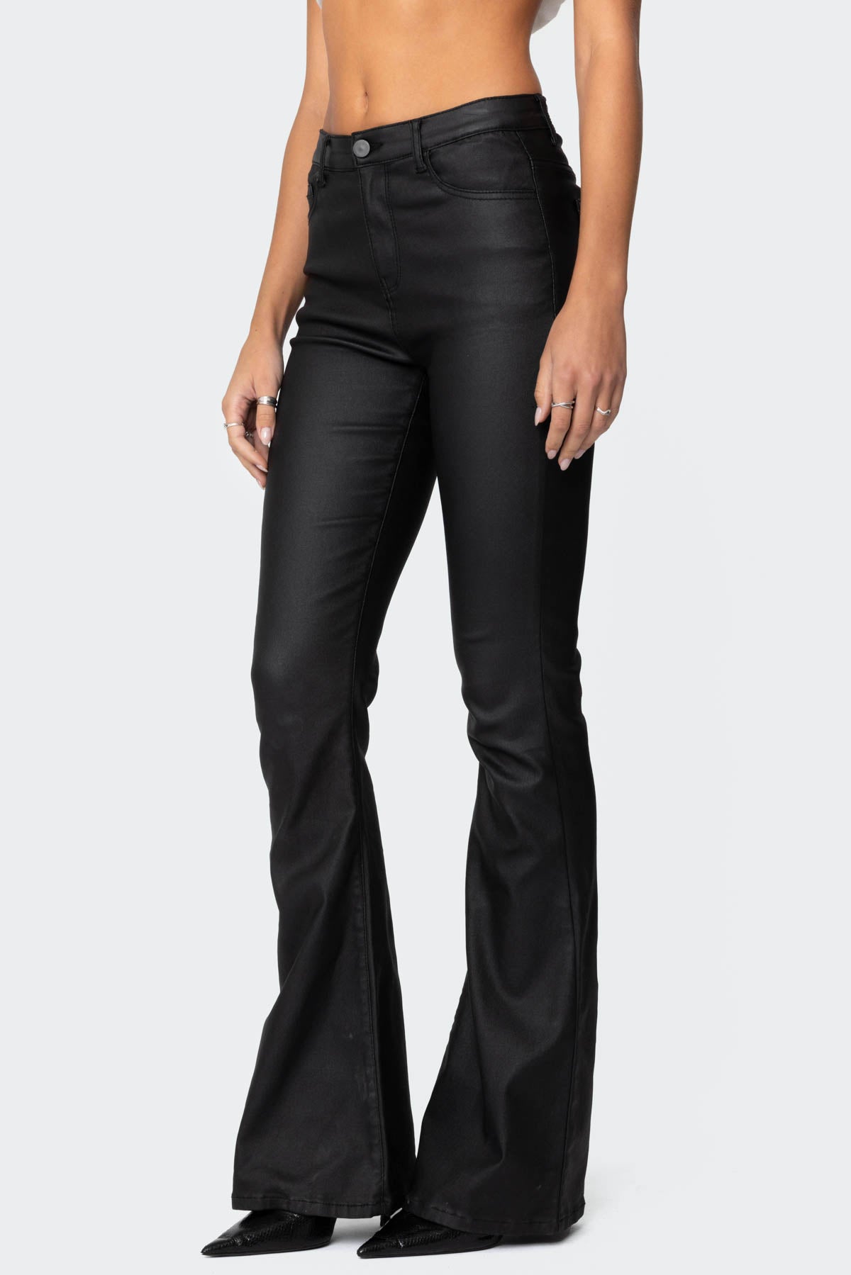Luna Coated Jeans