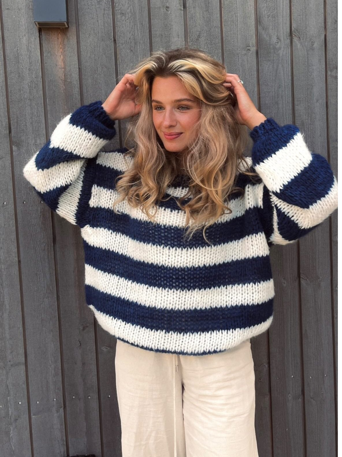 Ivy Gestreepte Sweater