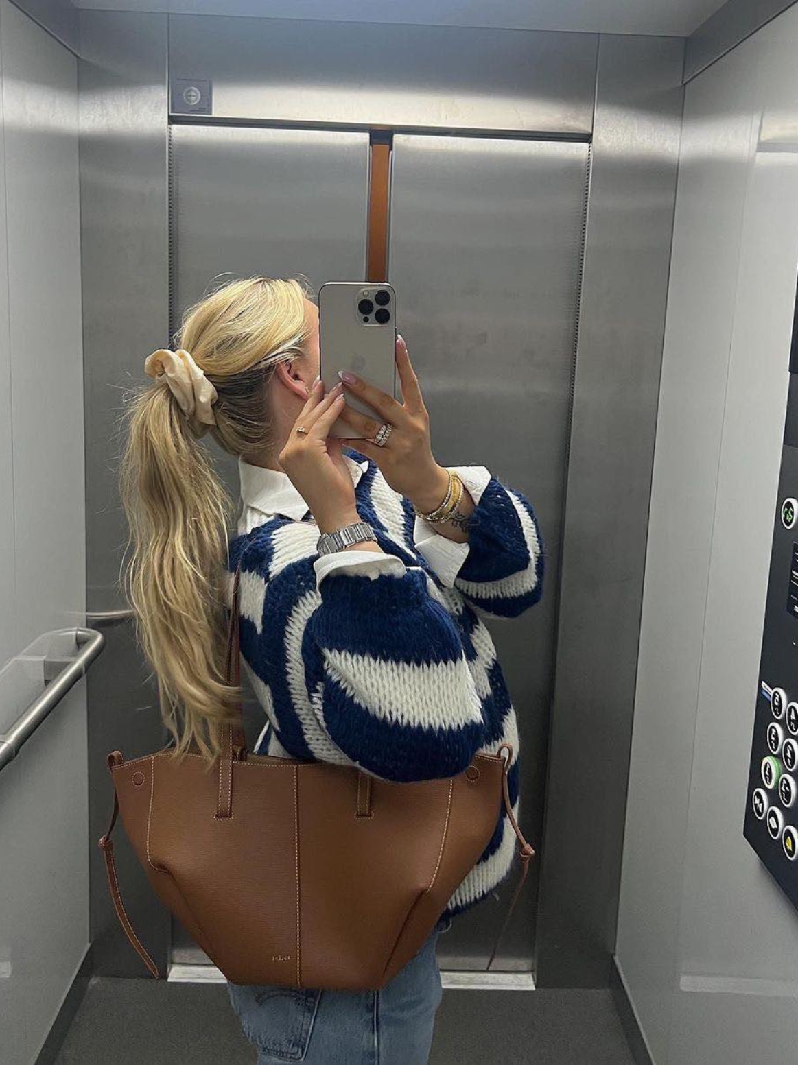 Ivy Gestreepte Sweater