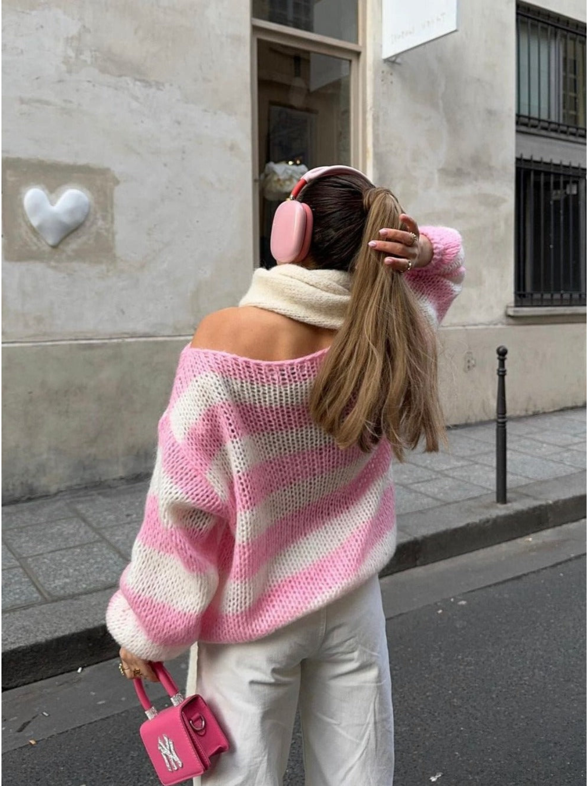 Ivy Gestreepte Sweater