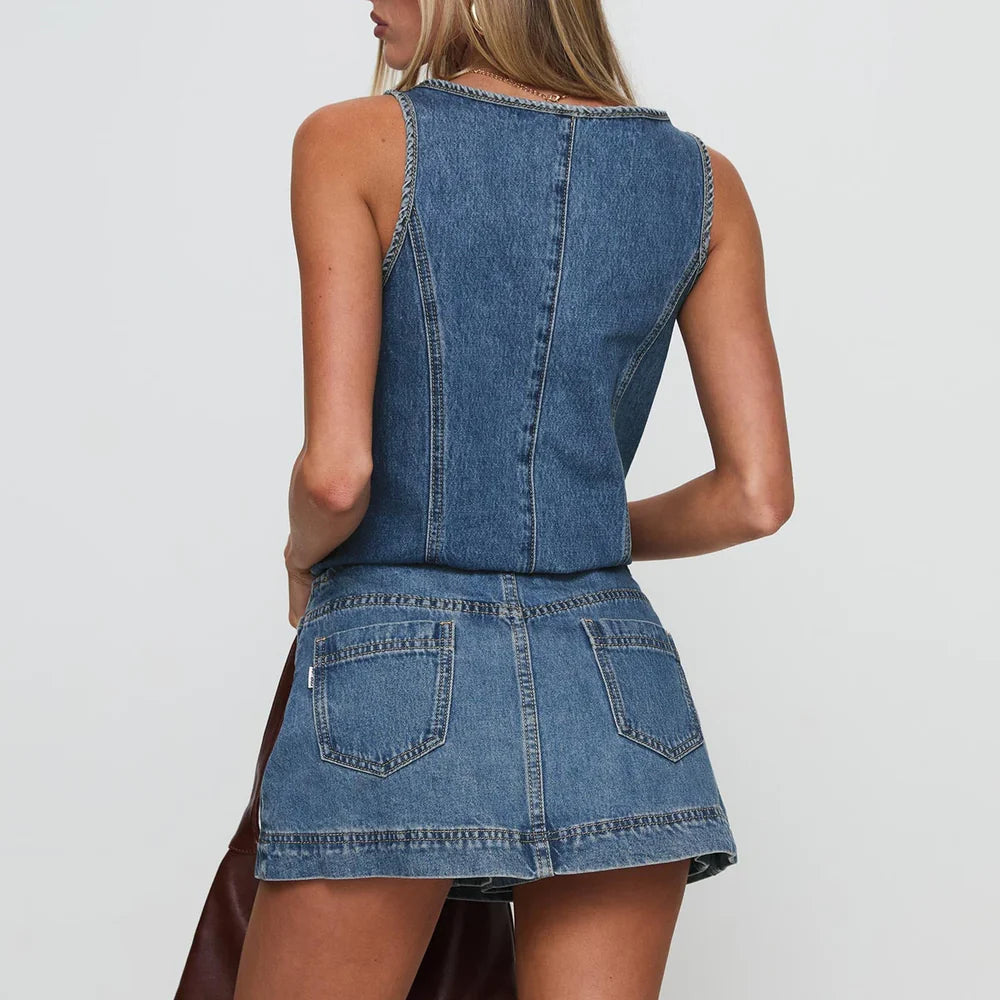 Nina Denim Set