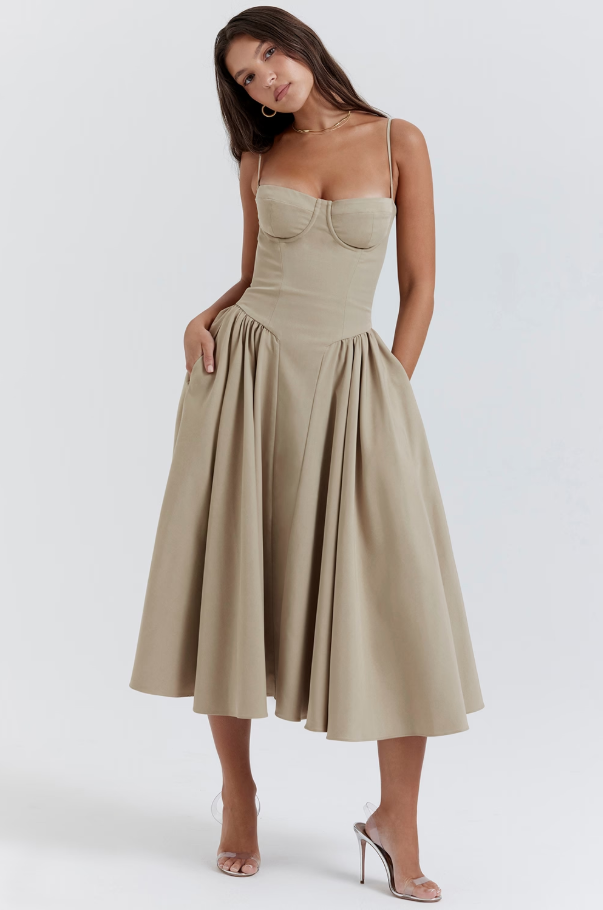 Samaria Midi Dress