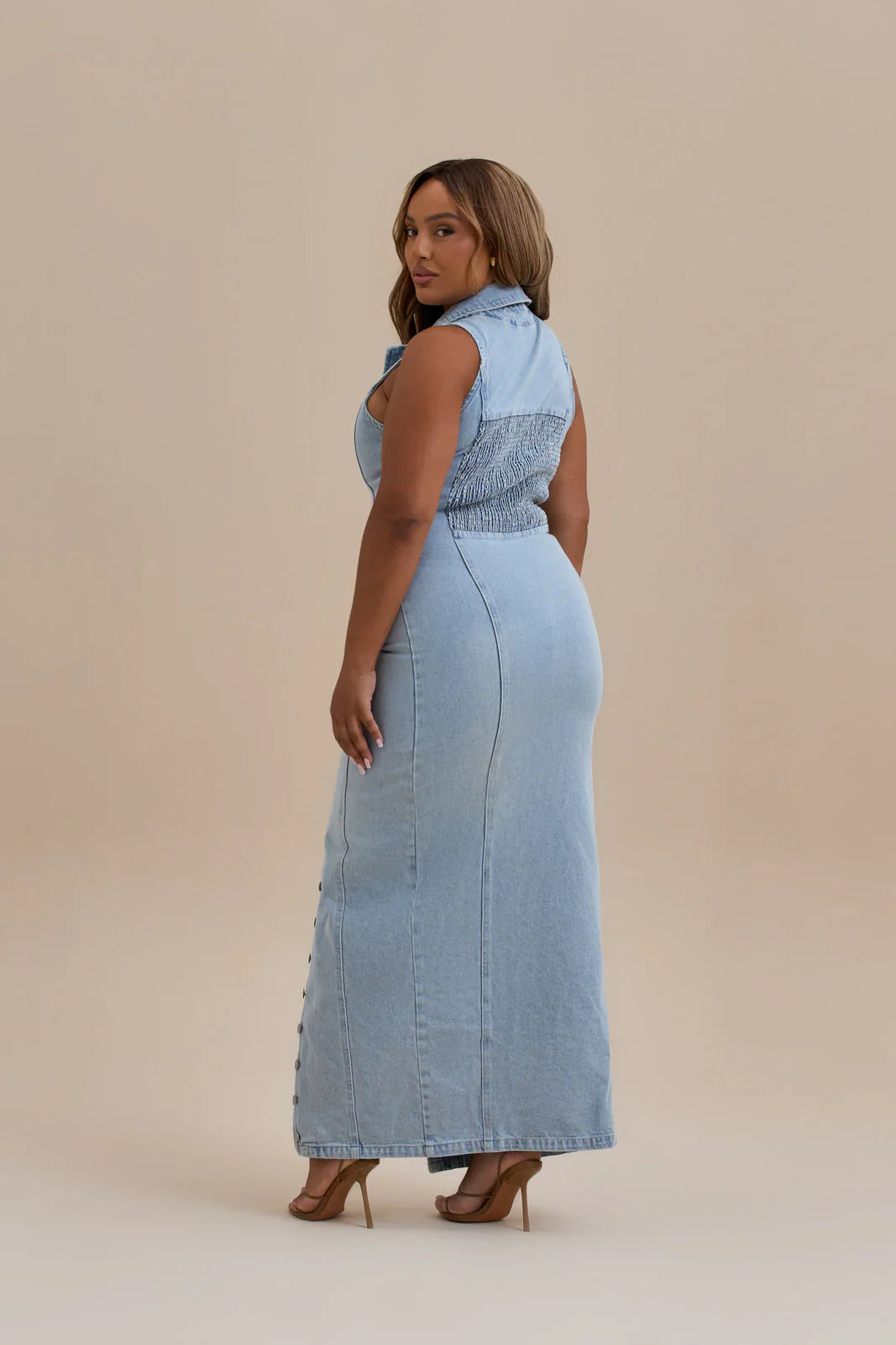 Kenny Maxi Denim Dress