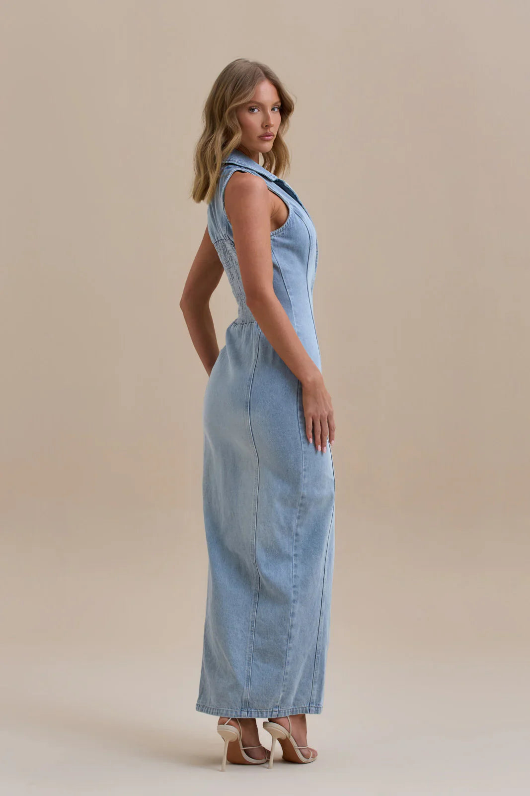 Kenny Maxi Denim Dress