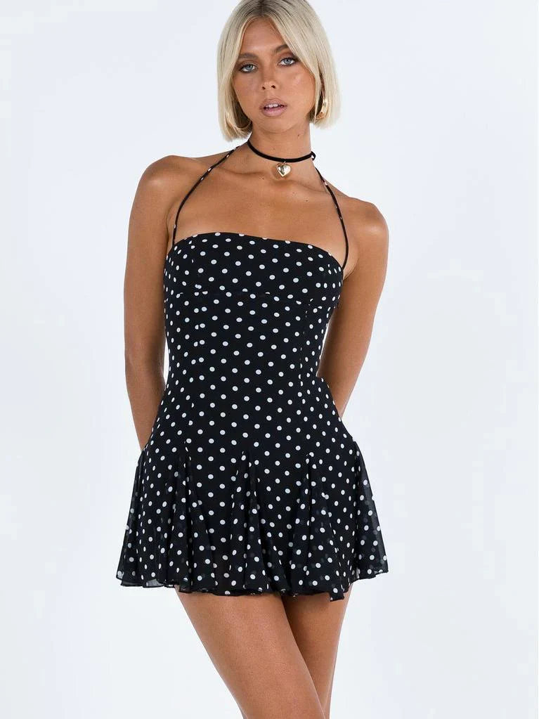 Cora Dot Mini Dress