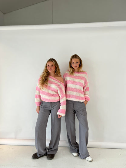 Ivy Gestreepte Sweater
