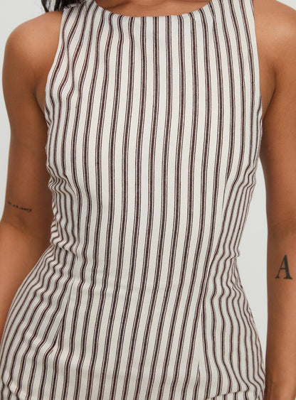Yumiko Stripe Romper