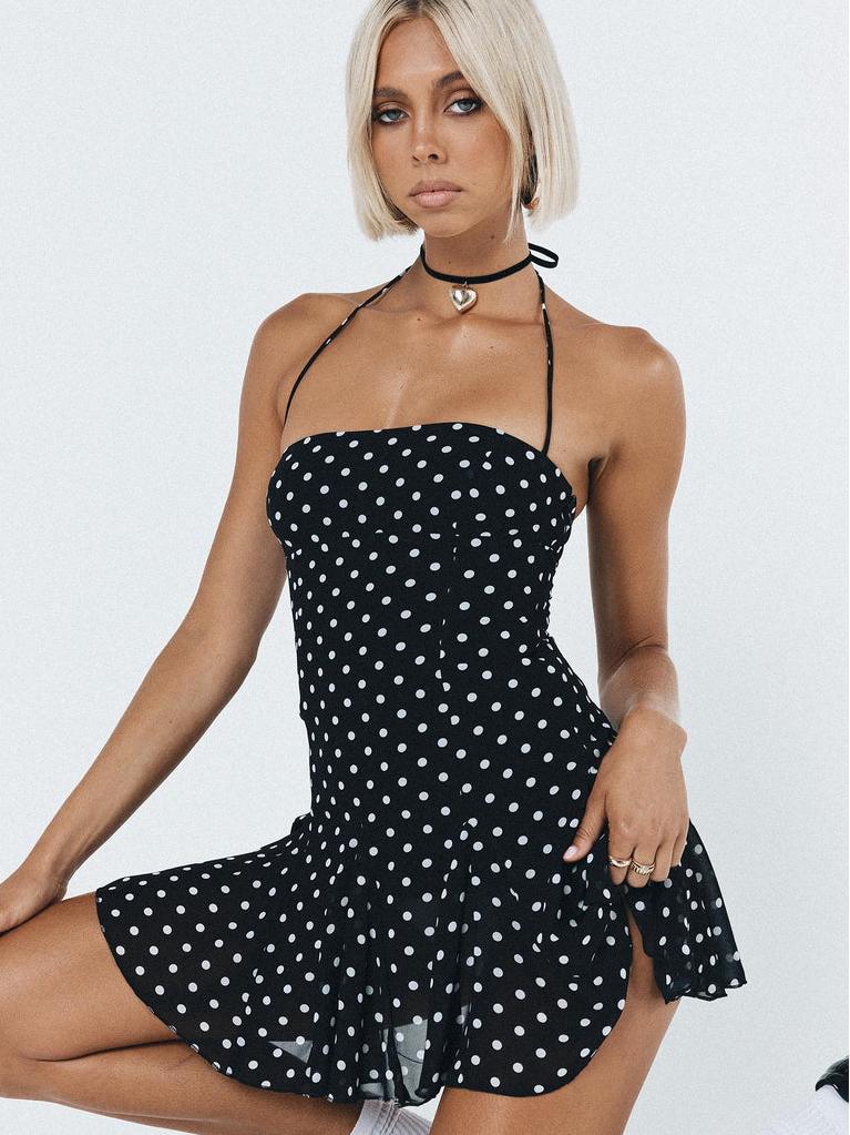 Cora Dot Mini Dress