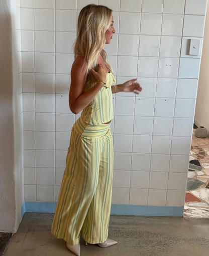 OLIVIA | Striped Set