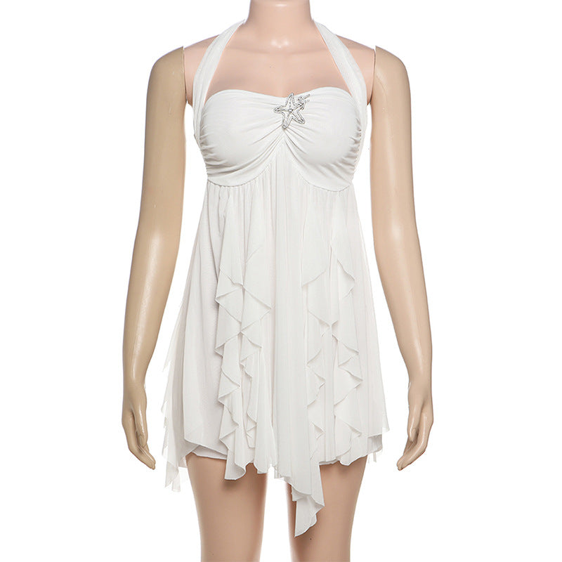 Charlotte Floral Halter Dress