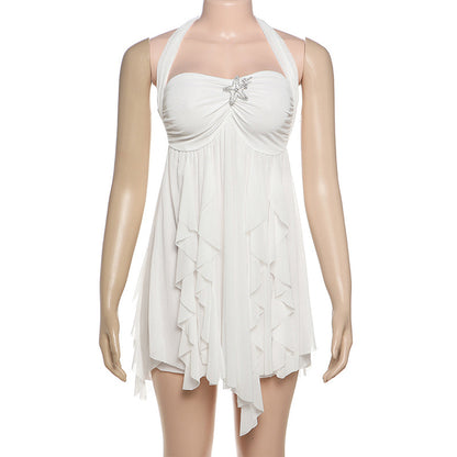 Charlotte Floral Halter Dress