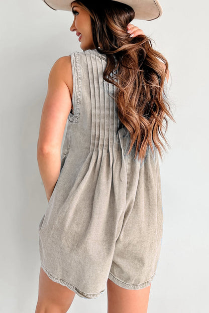 Raye Denim Romper