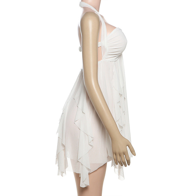 Charlotte Floral Halter Dress