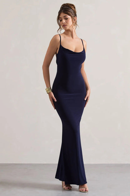 Mira Backless Maxi Dress