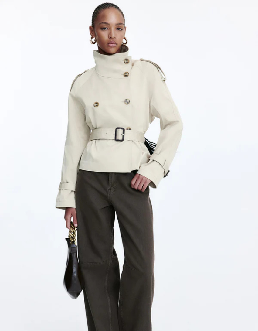 Amy Short Trench Coat