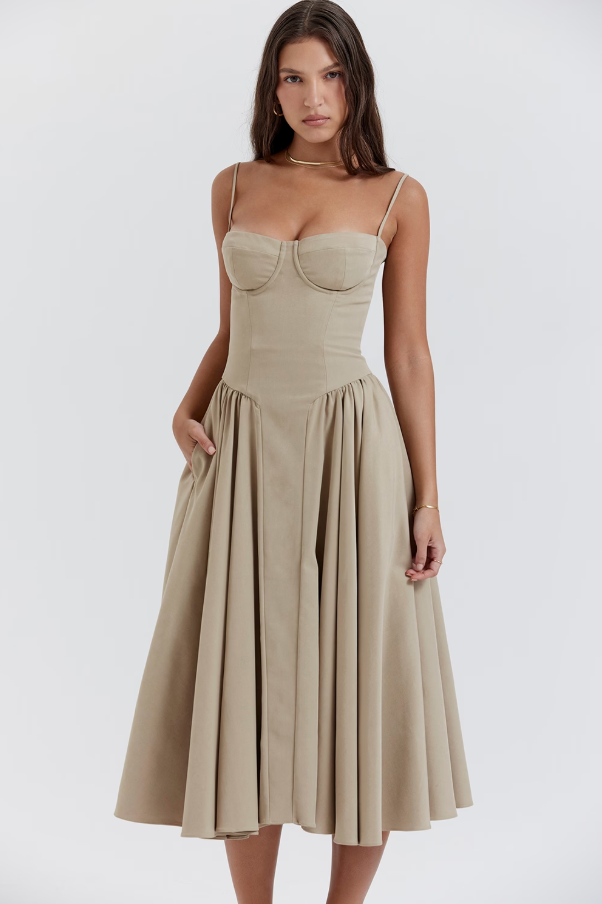 Samaria Midi Dress