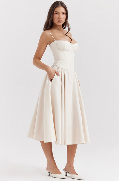 Samaria Midi Dress