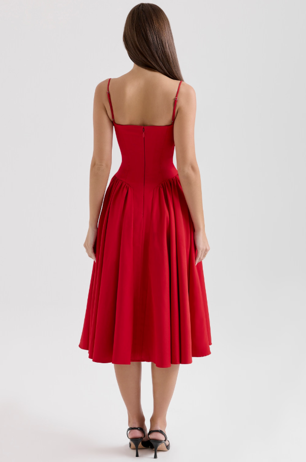 Samaria Midi Dress