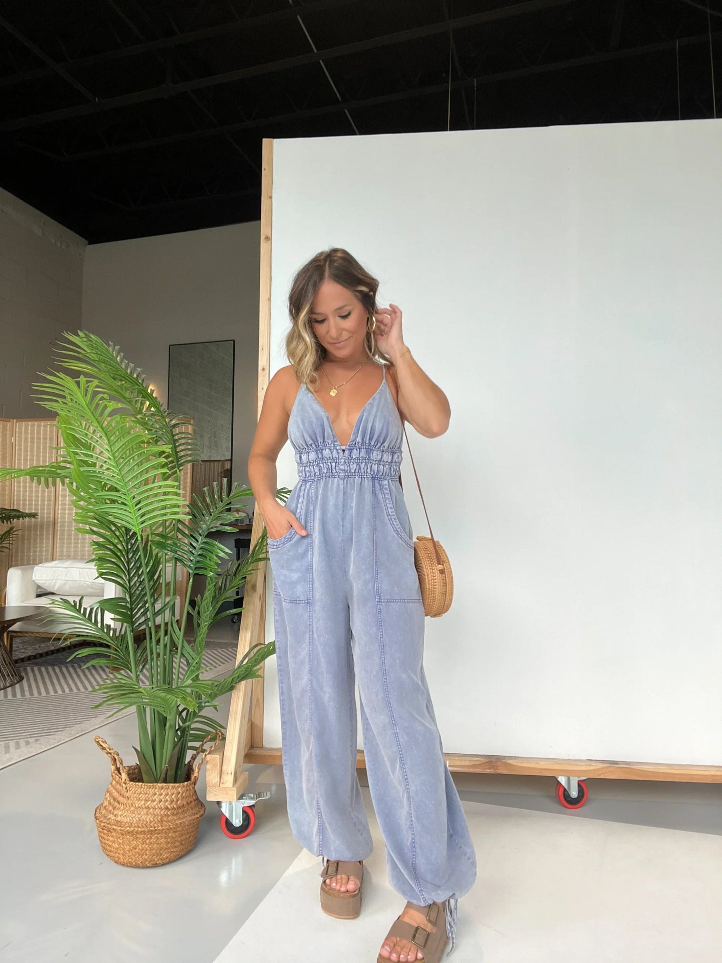 Tencel Denim Jumpsuit