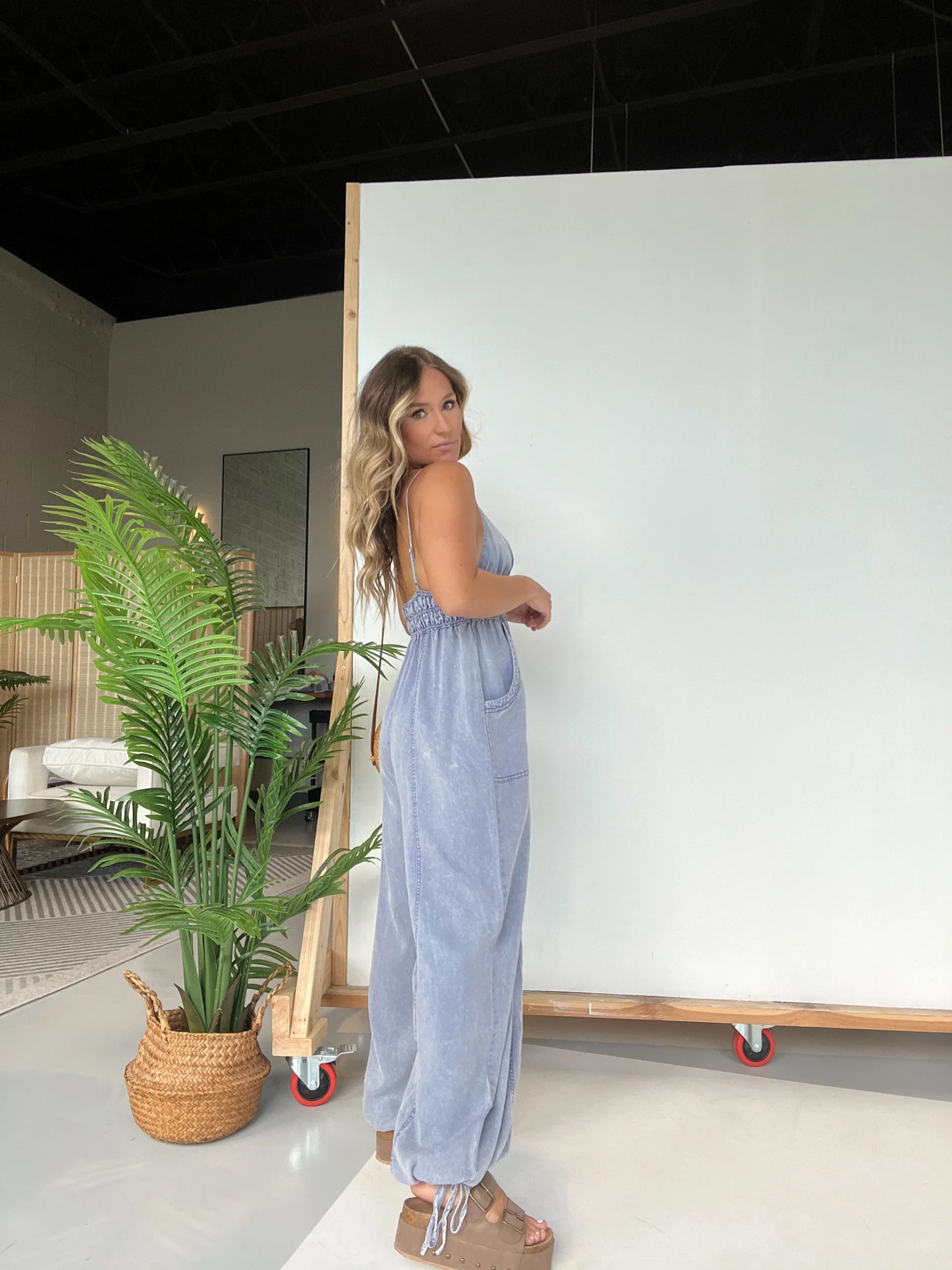 Tencel Denim Jumpsuit